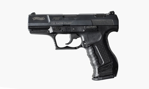 na zdjęciu widać pistolet p99 walther