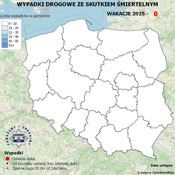 mapa polski